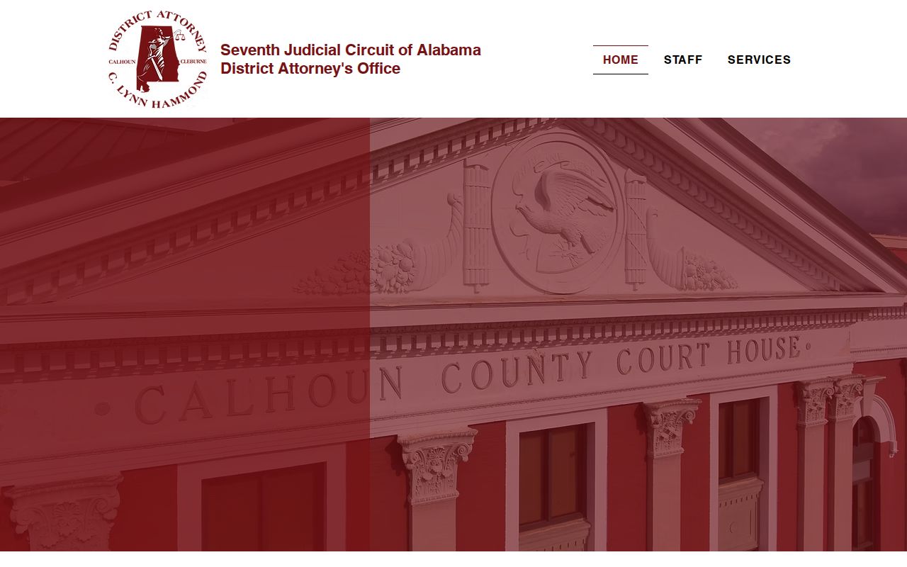 Cleburne County criminal court records District Attorney homepage